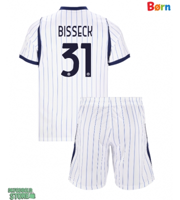 Inter Milan Yann Bisseck #31 Replika Babytøj Udebanesæt Børn 2026-27 Kortærmet (+ Korte bukser)